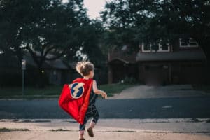 autism mom blog dress up cape superhero