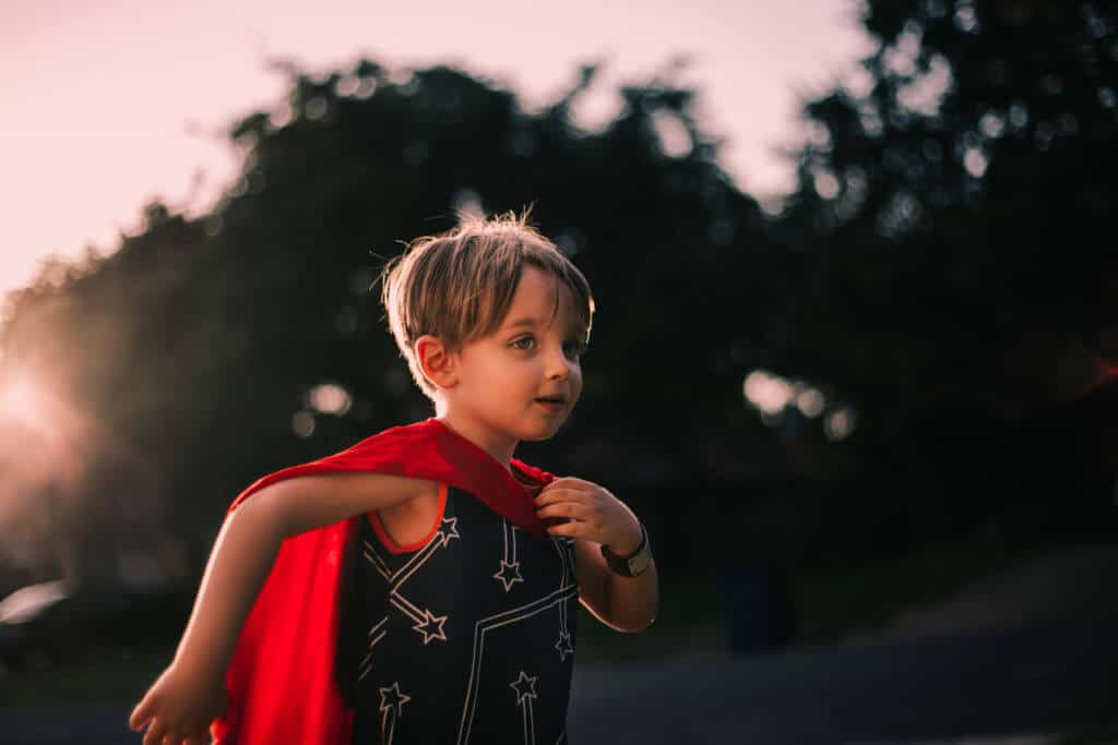 cape costume dressup autism