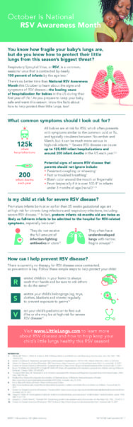 RSV Awareness Month Infographic pdf