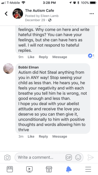autism mom blog harassment actuallyautistic