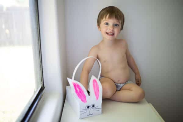 autism mom blog diy bunny basket tissue box