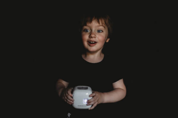 cinemood review projector kids netflix app autism mom blog dad parenting