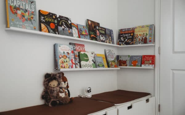 book shelf kids montessori style bedroom autism mom blog autistic childrens toddlers ikea 