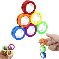 Toys+ Crazy Stretchy String! 10 Pack Stretchy String Fidgets Sensory Stress Reliever Add, Adhd for Autism Builds Focus and Patience (Multi, 10 Pack)