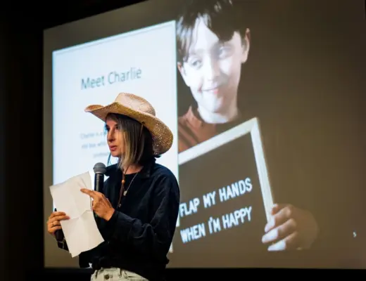autism speaking engagement